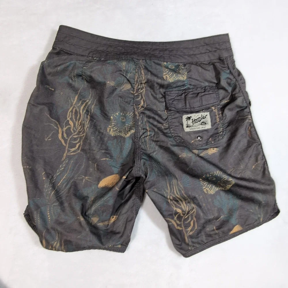 Howler Bros Brothers Board Shorts Swim Mens 28 Sea Life Heed The Call Stretch - Picture 3 of 8